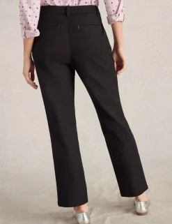 Cotton Rich Slim Fit Ankle Grazer Trousers