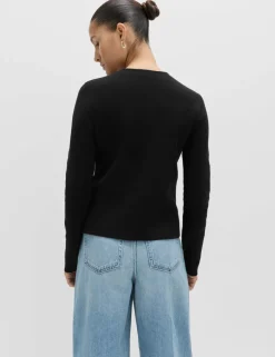 Cotton Rich Slim Fit Knitted Jacket