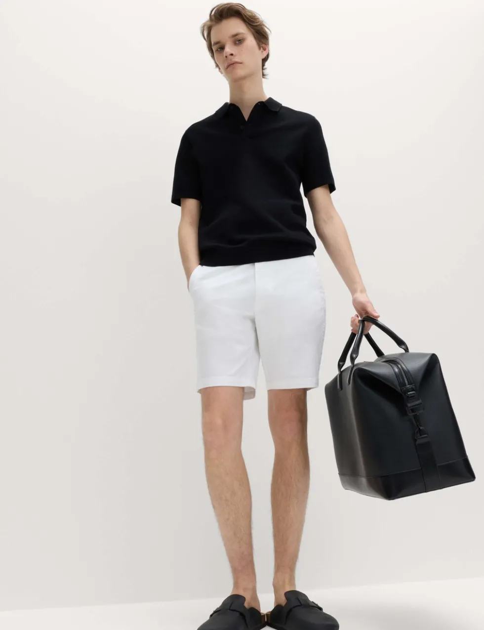 Cotton Rich Slim Fit Knitted Polo Shirt