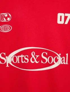 Cotton Rich Sporty Graphic T-Shirt (6-16 Yrs)