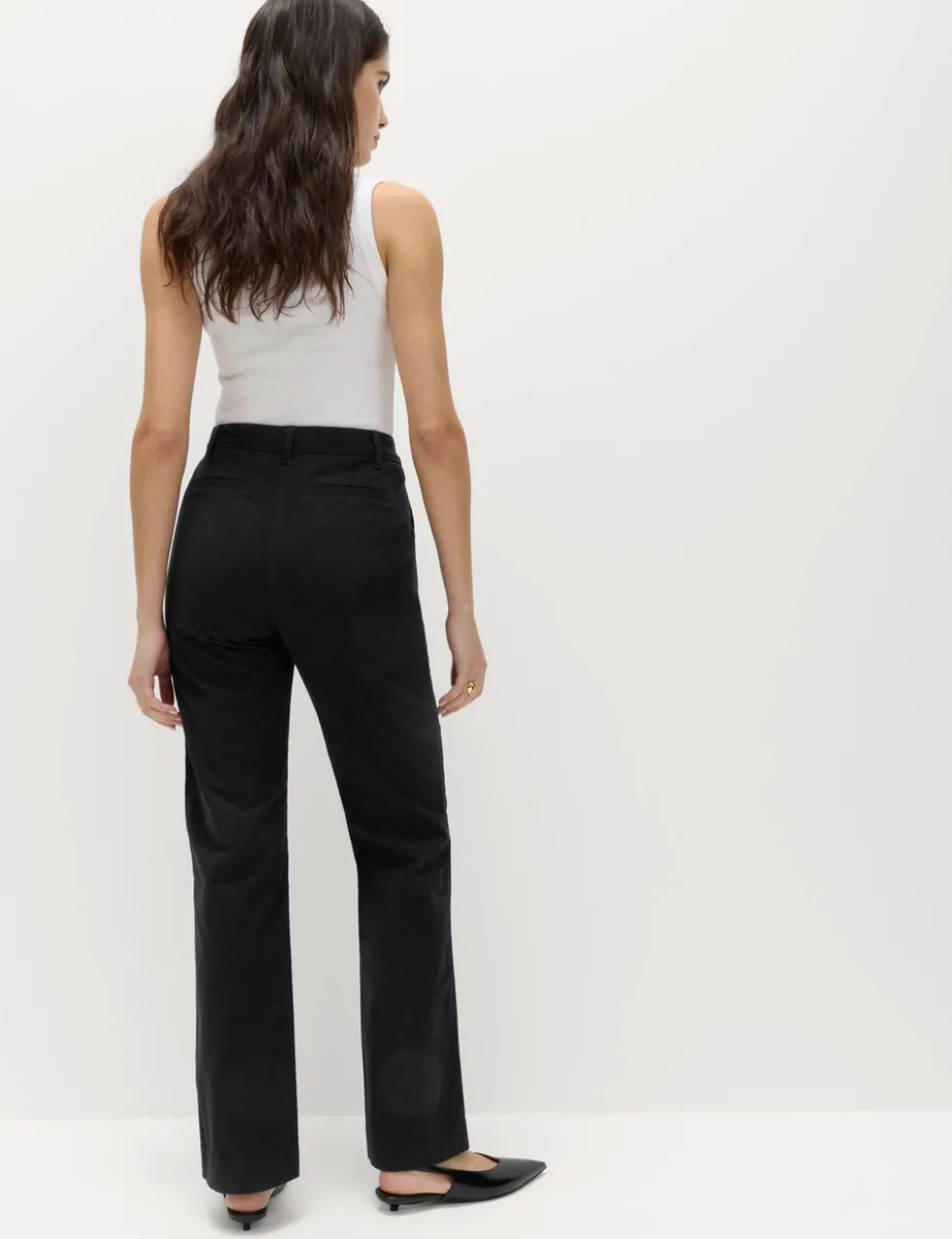 Cotton Rich Straight Leg Chinos