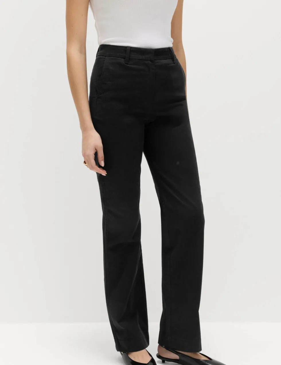 Cotton Rich Straight Leg Chinos