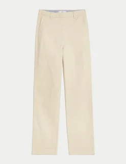 Cotton Rich Straight Leg Chinos