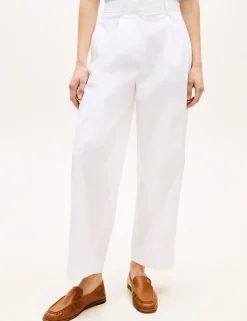 Cotton Rich Straight Leg Ankle Grazer Chinos