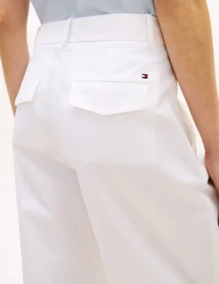 Cotton Rich Straight Leg Ankle Grazer Chinos