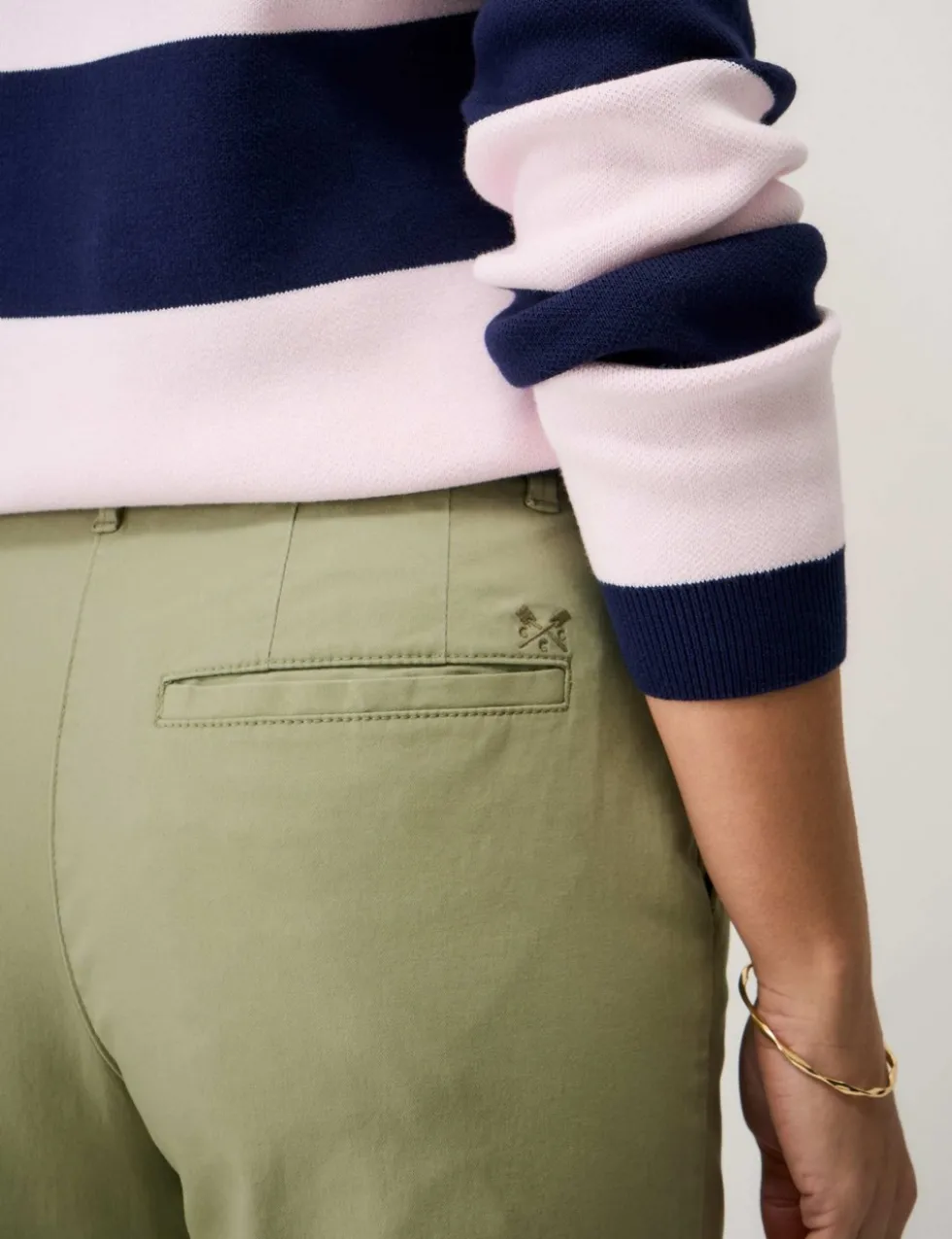 Cotton Rich Straight Leg Chinos