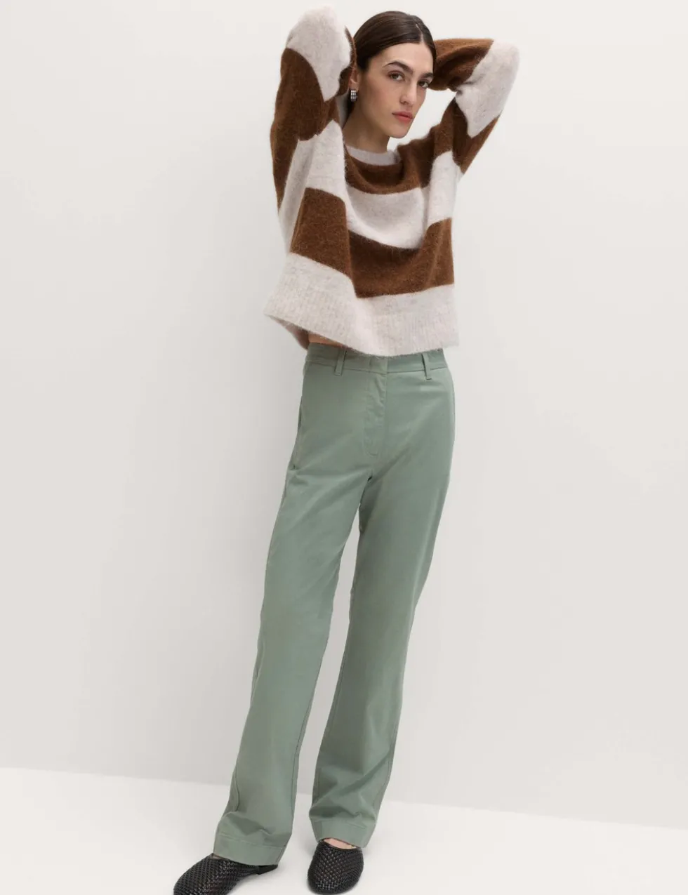 Cotton Rich Straight Leg Chinos