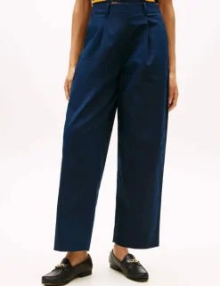 Cotton Rich Straight Leg Ankle Grazer Chinos