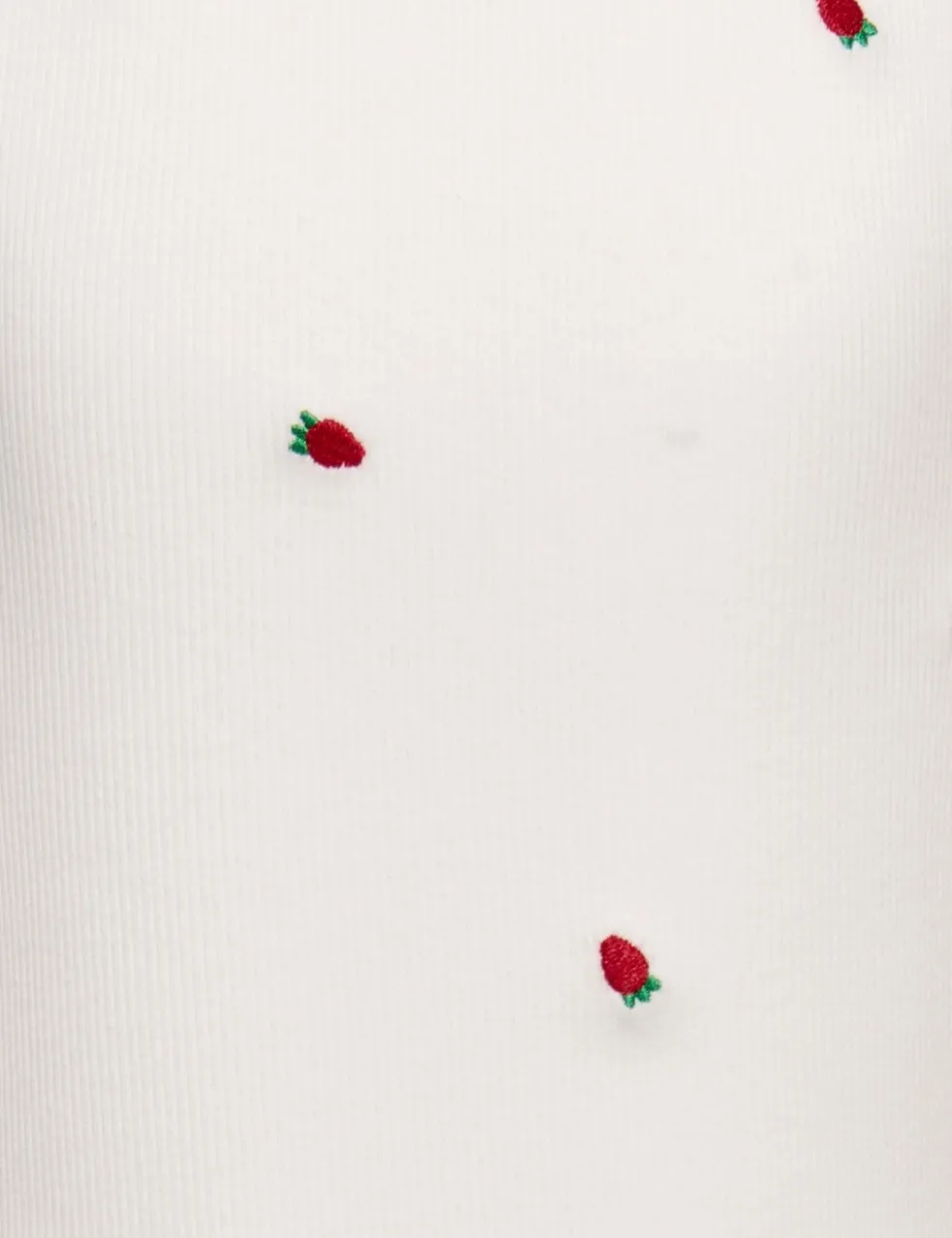 Cotton Rich Strawberry Vest (7-14 Yrs)
