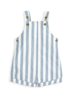 Cotton Rich Striped Dungarees (0-3 Years)