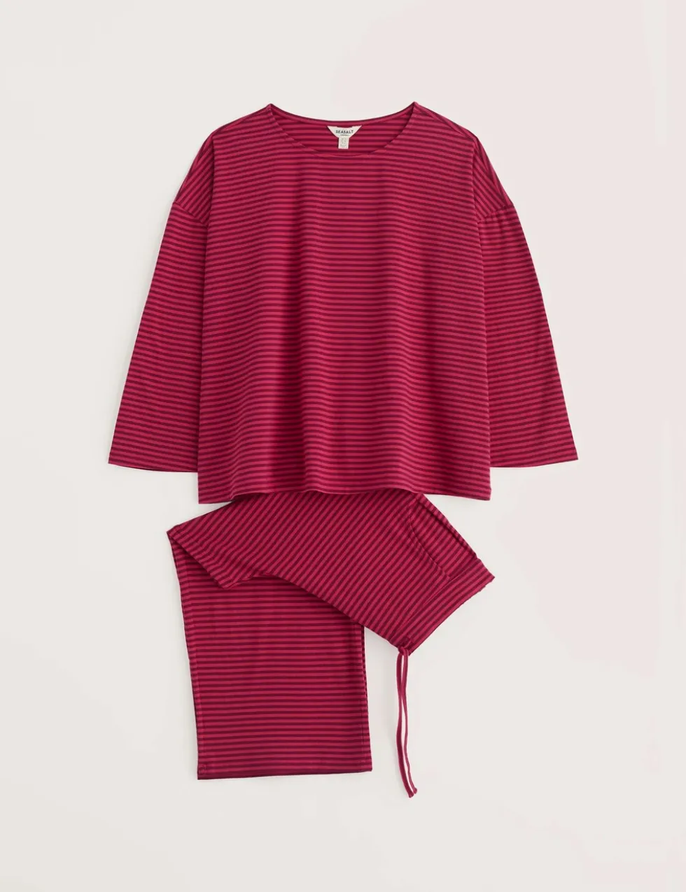 Cotton Rich Striped Pyjama Set
