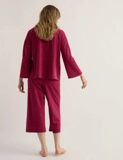 Cotton Rich Striped Pyjama Set