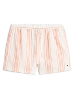 Cotton Rich Striped Pyjama Set with Linen