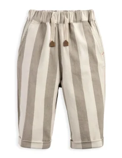 Cotton Rich Striped Trousers (0-36 Mths)