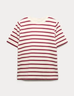 Cotton Rich Striped T-Shirt