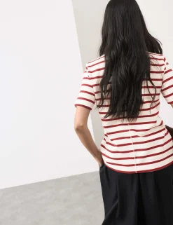 Cotton Rich Striped T-Shirt