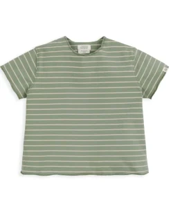 Cotton Rich Striped T-Shirt & Trousers Outfit (0-12 Mths)