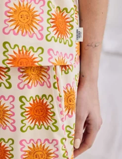 Cotton Rich Sunshine Tile Print Cami Short Pyjama Set