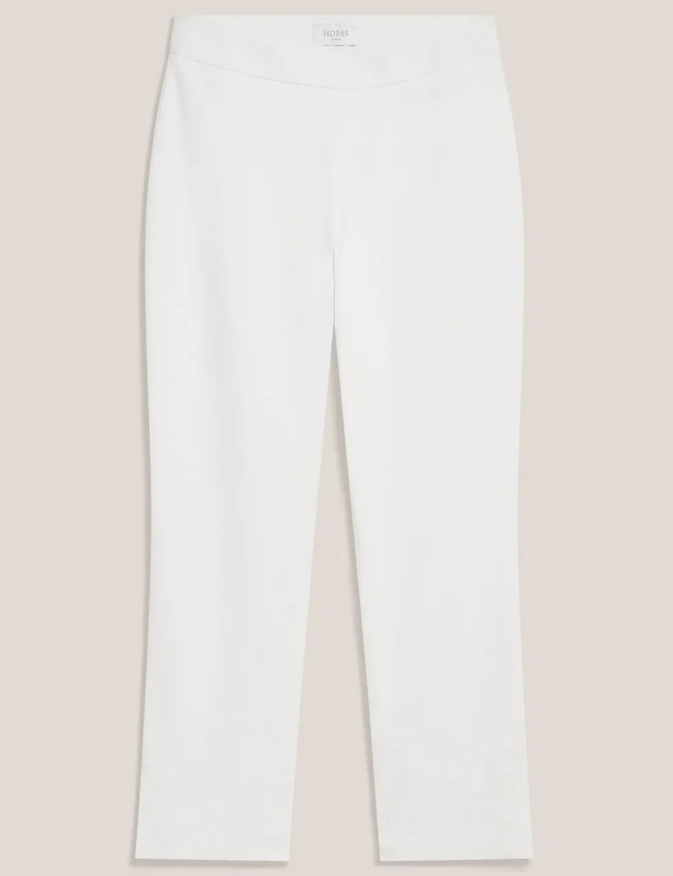 Cotton Rich Tapered Cropped Trousers