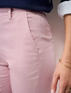 Cotton Rich Tapered Cropped Chinos