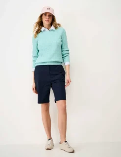 Cotton Rich Textured Button Detail Jumper
