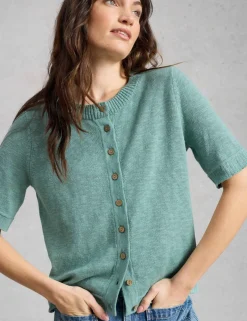 Cotton Rich Textured Cardigan