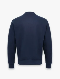 Cotton Rich Textured Crew Neck Jumper
