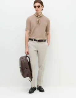 Cotton Rich Textured Knitted T-Shirt