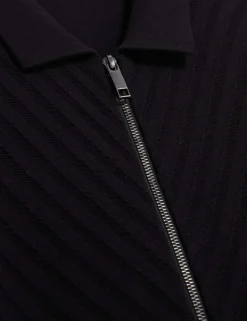 Cotton Rich Textured Knitted Jacket