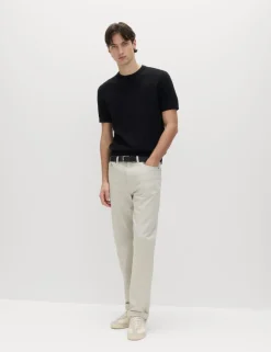 Cotton Rich Textured Knitted T-Shirt