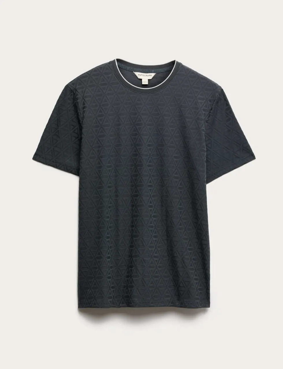 Cotton Rich Textured Loungewear Top