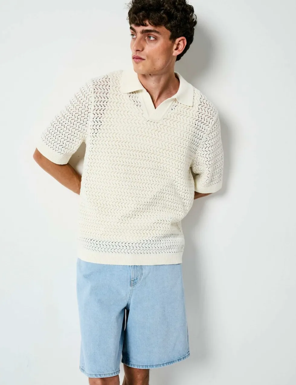 Cotton Rich Textured Polo Shirt