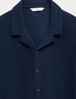 Cotton Rich Textured Shirt (6-16 Yrs)