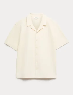 Cotton Rich Textured Shirt (6-16 Yrs)