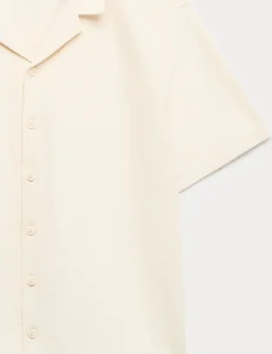 Cotton Rich Textured Shirt (6-16 Yrs)