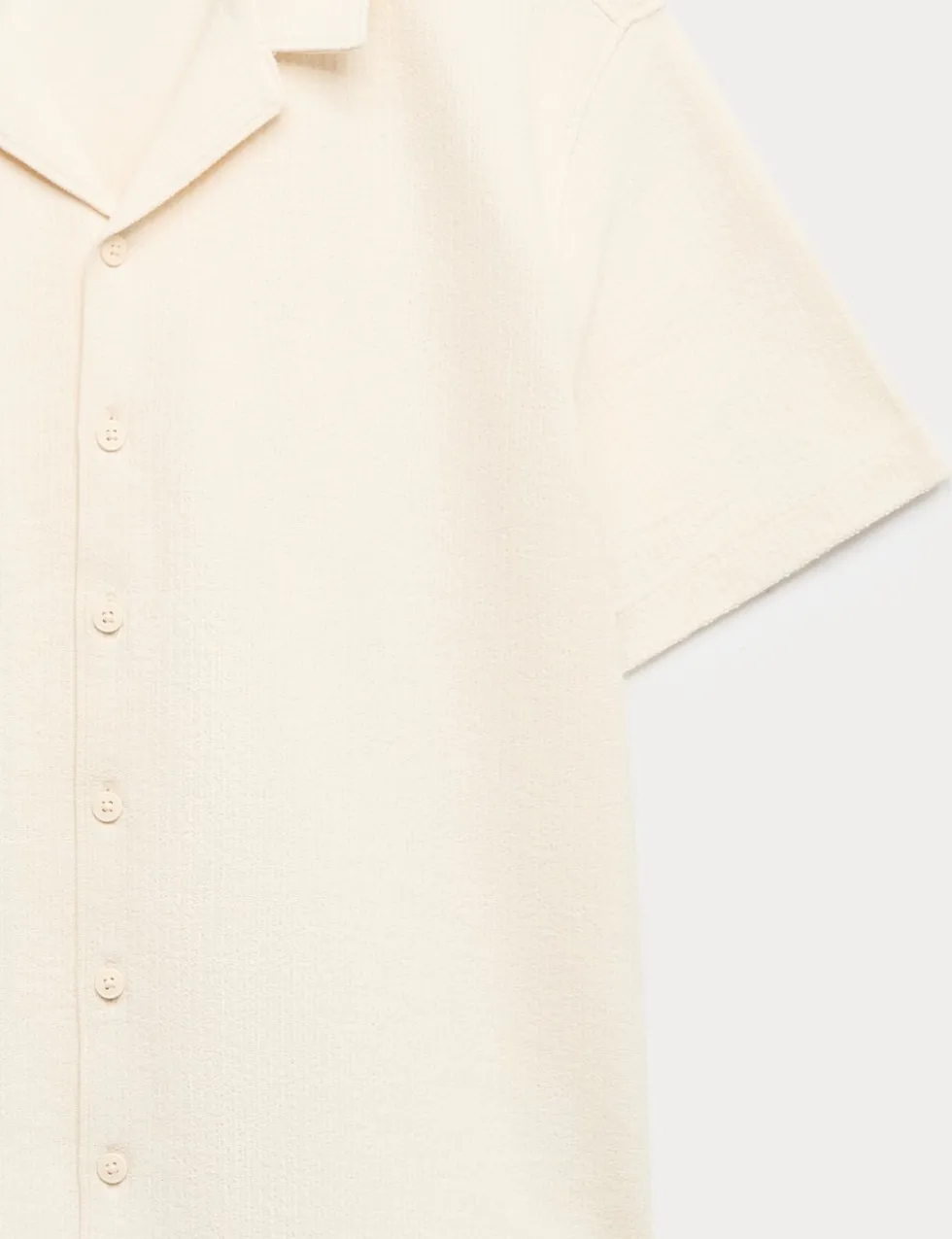 Cotton Rich Textured Shirt (6-16 Yrs)