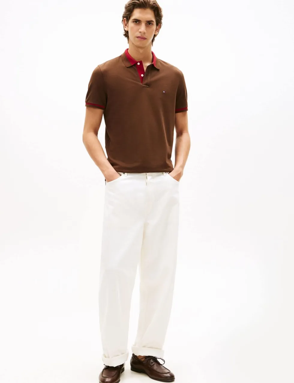 Cotton Rich Tipped Polo Shirt