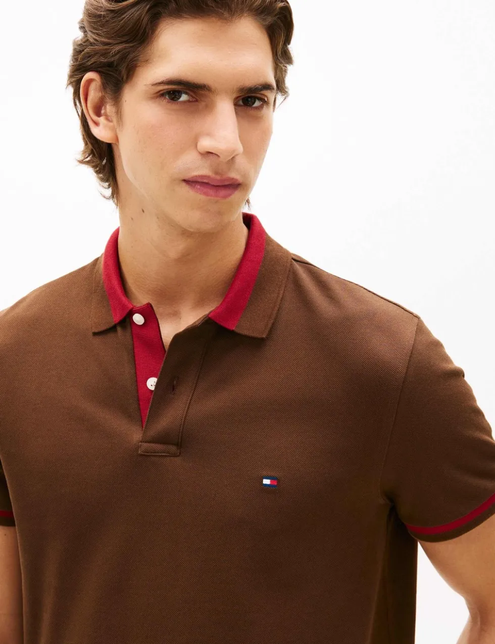 Cotton Rich Tipped Polo Shirt