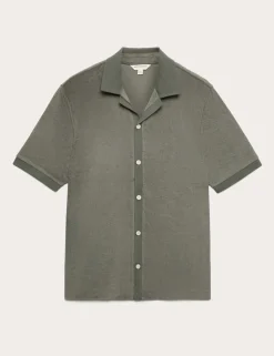 Cotton Rich Towelling shirt