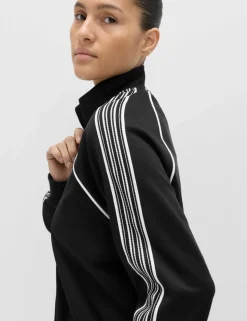 Cotton Rich Tricot Zip Up Track Jacket