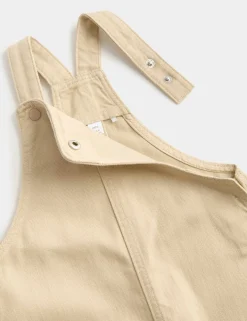 Cotton Rich Twill Dungarees (0-3 Yrs)