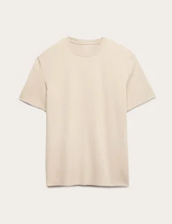 Cotton Rich Ultimate Performance Striped T-Shirt