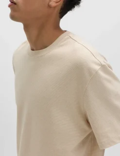 Cotton Rich Ultimate Performance Striped T-Shirt