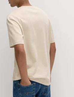 Cotton Rich Ultimate Performance Striped T-Shirt