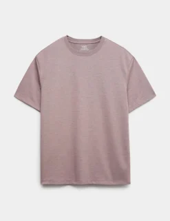 Cotton Rich Ultimate Performance Striped T-Shirt