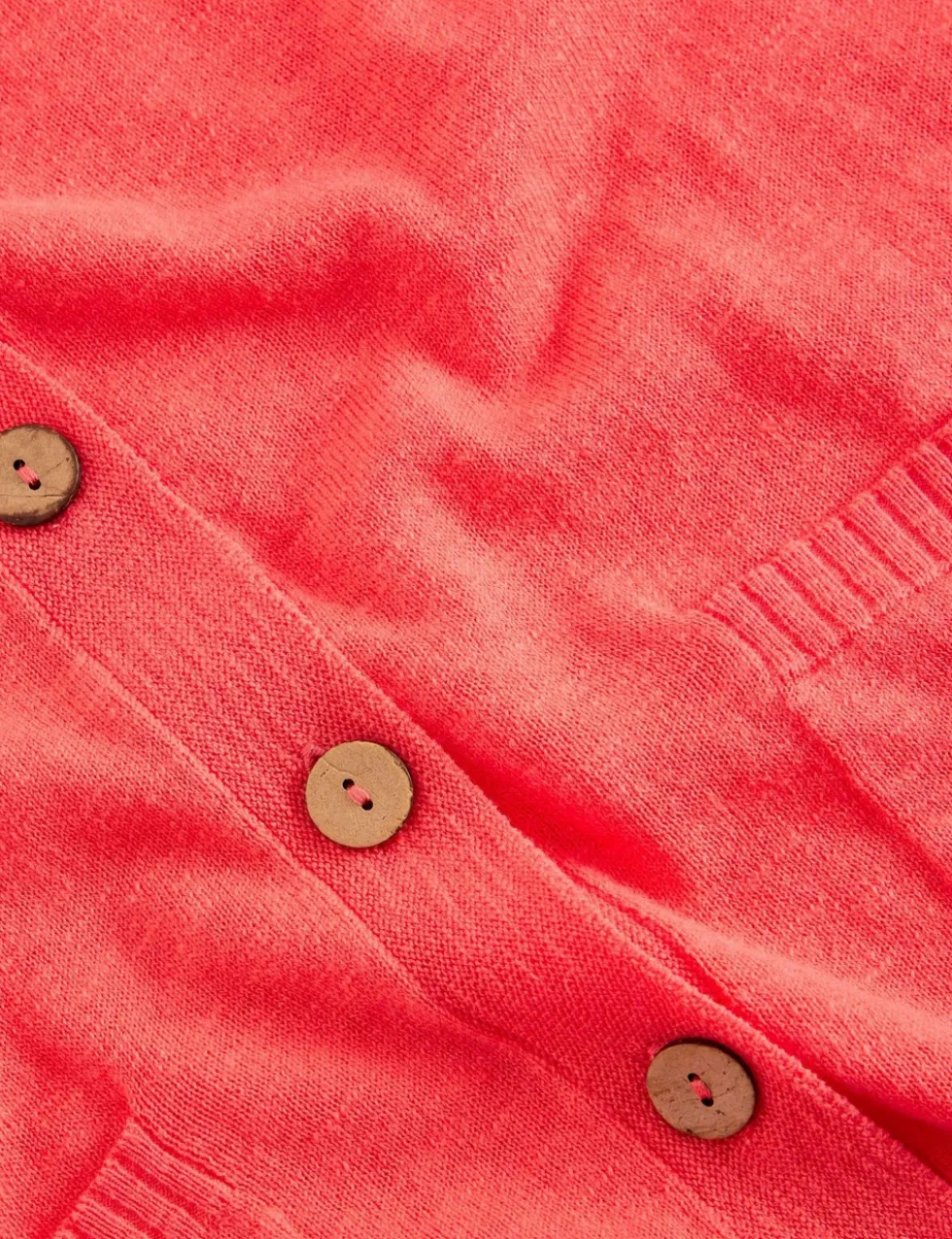 Cotton Rich V-Neck Cardigan