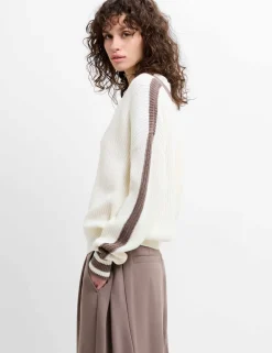 Cotton Rich V-Neck Jumper