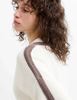 Cotton Rich V-Neck Jumper