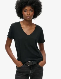 Cotton Rich V-Neck Relaxed T-Shirt