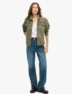 Cotton Rich V-Neck Relaxed T-Shirt